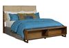 Picture of PatterMaker Upholstered Panel Bed