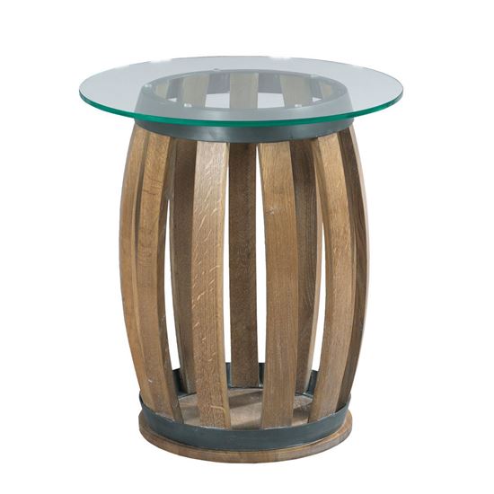 Picture of Wine Barrell Accent Table