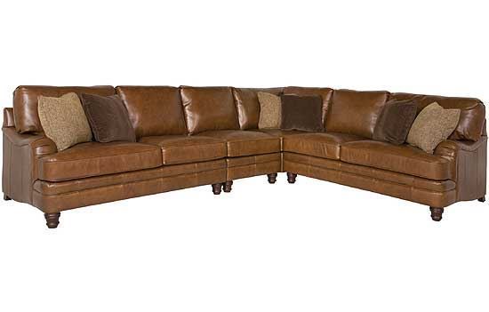 Tarleton Leather Sectional
