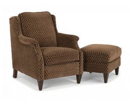 Picture of Zevon Fabric Chair & Ottoman