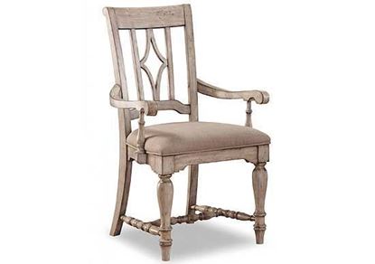 Plymouth Upholstered Arm Dining Chair (W1147-841)