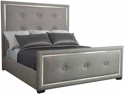 Decorage Upholstered Panel Bed (380-hfr06)