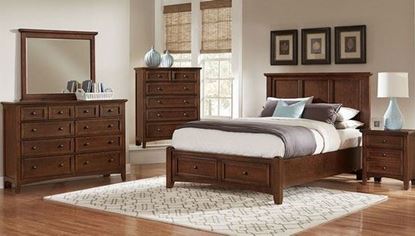 Bonanza Bedroom Collection in Cherry Finish