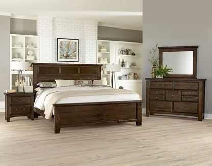 Sawmill Bedroom Collection in a Louvered finish