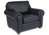 Carson Leather Chair (B3936-10) with Nailhead Trim