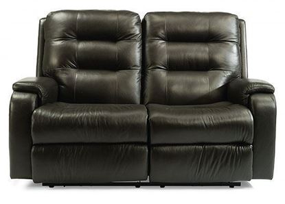 Arlo Power Reclining Leather Loveseat (3810-60M) Shown in leather 824-70