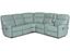 Davis Leather Reclining Sectional (3902-SECT)
