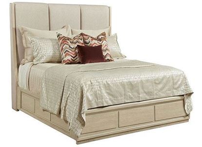 Lenox - Siena Queen Upholstered Bed Complete 923-313R by American Drew