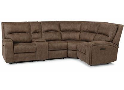 NIRVANA Reclining Sectional with Power Headrests 1650-SECTPH from Flexsteel furniture