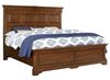 Heritage Sleigh Bed with Storage Footboard in an Amish Cherry from Artisan & Post