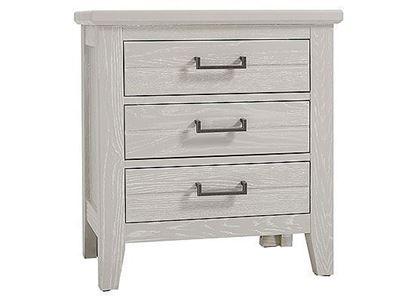 Passageways 3-drawer Nightstand 144-227 with Oyster Grey finish from Artisan & Post
