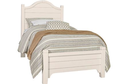 Bungalow Home Upholstered Bed Twin & Full with a Lattice finish