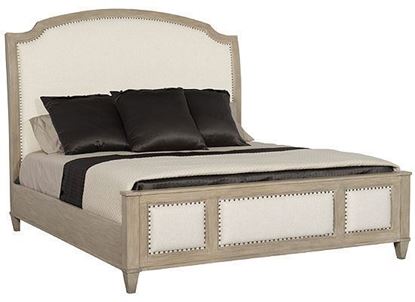 Santa Barbara Queen Upholstered Sleigh Bed 385-H64, 385-FR64 from Bernhardt furniture