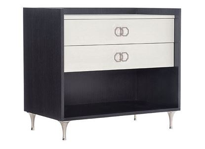 Silhouette Two-Tone Nightstand 307-229 fom Bernhardt furniture