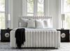 Silhouette Bedroom Collection with Vertical Upholstered Bed from Bernhardt furniture