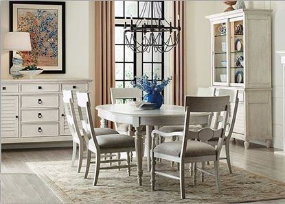 GRAND BAY Dining Collection with Serene oval dining table from American Drew