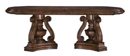 San Mateo Double Pedestal Table 662-DR-K1 from Pulaski furniture