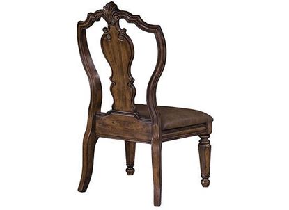 San Mateo Carved Back Side Chair 662270 from Pulaski furniture
