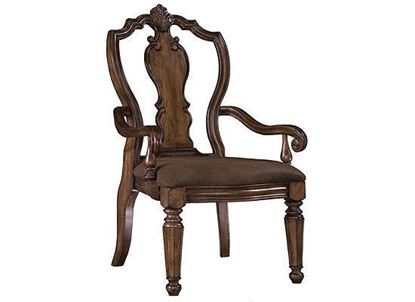 San Mateo Carved Back Arm Chair - 662271 from Pulaski furniture