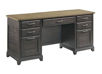 FARMSTEAD EXECUTIVE CREDENZA PLANK ROAD COLLECTION ITEM # 706-942C BY KINCAID