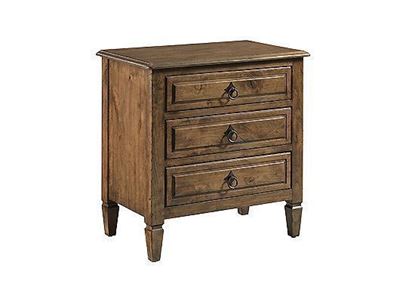 KINCAID LLOYDS THREE DRAWER NIGHTSTAND - ANSLEY COLLECTION - ITEM #024-420
