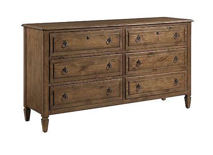 NORRISVILLE DRAWER DRESSER ANSLEY COLLECTION ITEM # 024-130 BY KINCAID