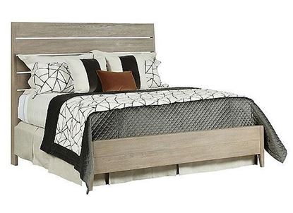 Picture of INCLINE OAK CAL KING BED MEDIUM FTBD - COMPLETE SYMMETRY COLLECTION ITEM # 939-309P