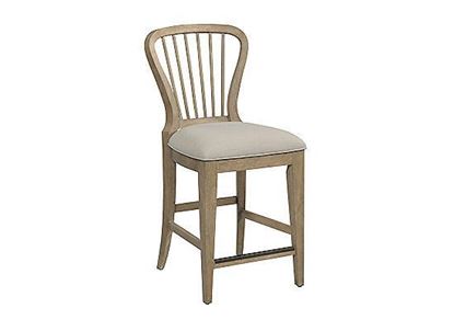 Picture of LARKSVILLE COUNTER HEIGHT SPINDLE BACK CHAIR URBAN COTTAGE COLLECTION ITEM # 025-690