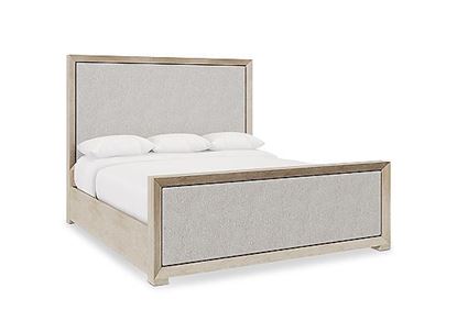 Prado Panel Bed (King w. Wood Edging) - 324FR6A, 324H06A from Bernhardt